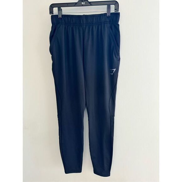 Gymshark Black Arrival Knit Jogger Pants, Size Small - Picture 3 of 10